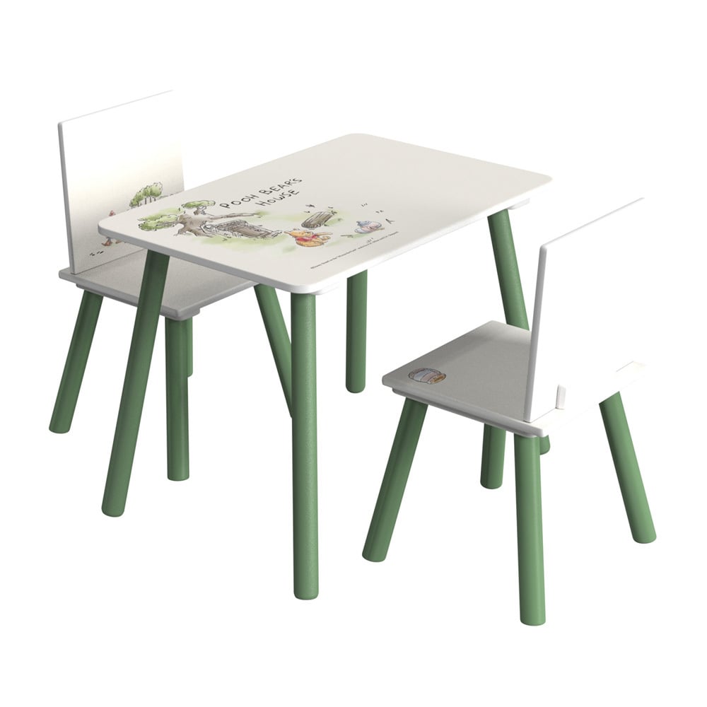 Disney Home Kids' Winnie The Pooh Table & Stool Set