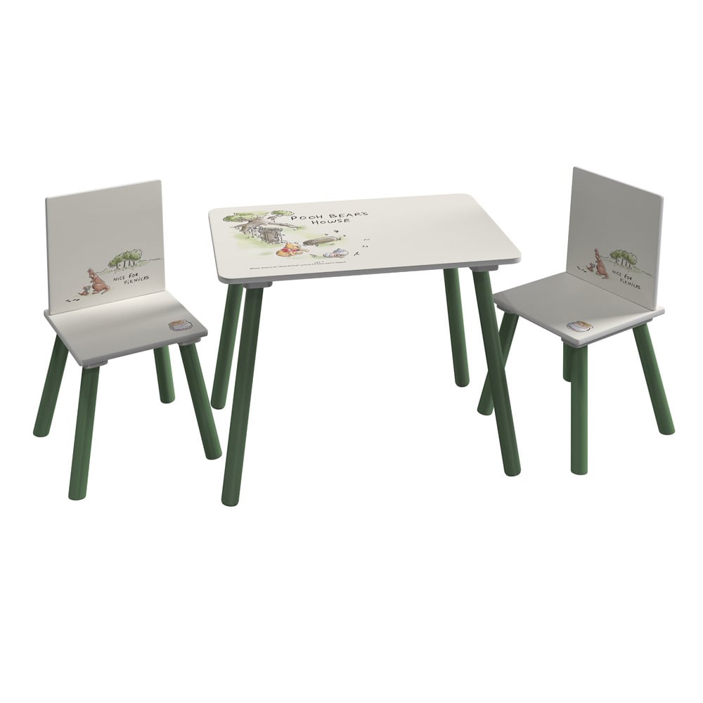 Disney Home Kids' Winnie The Pooh Table & Stool Set