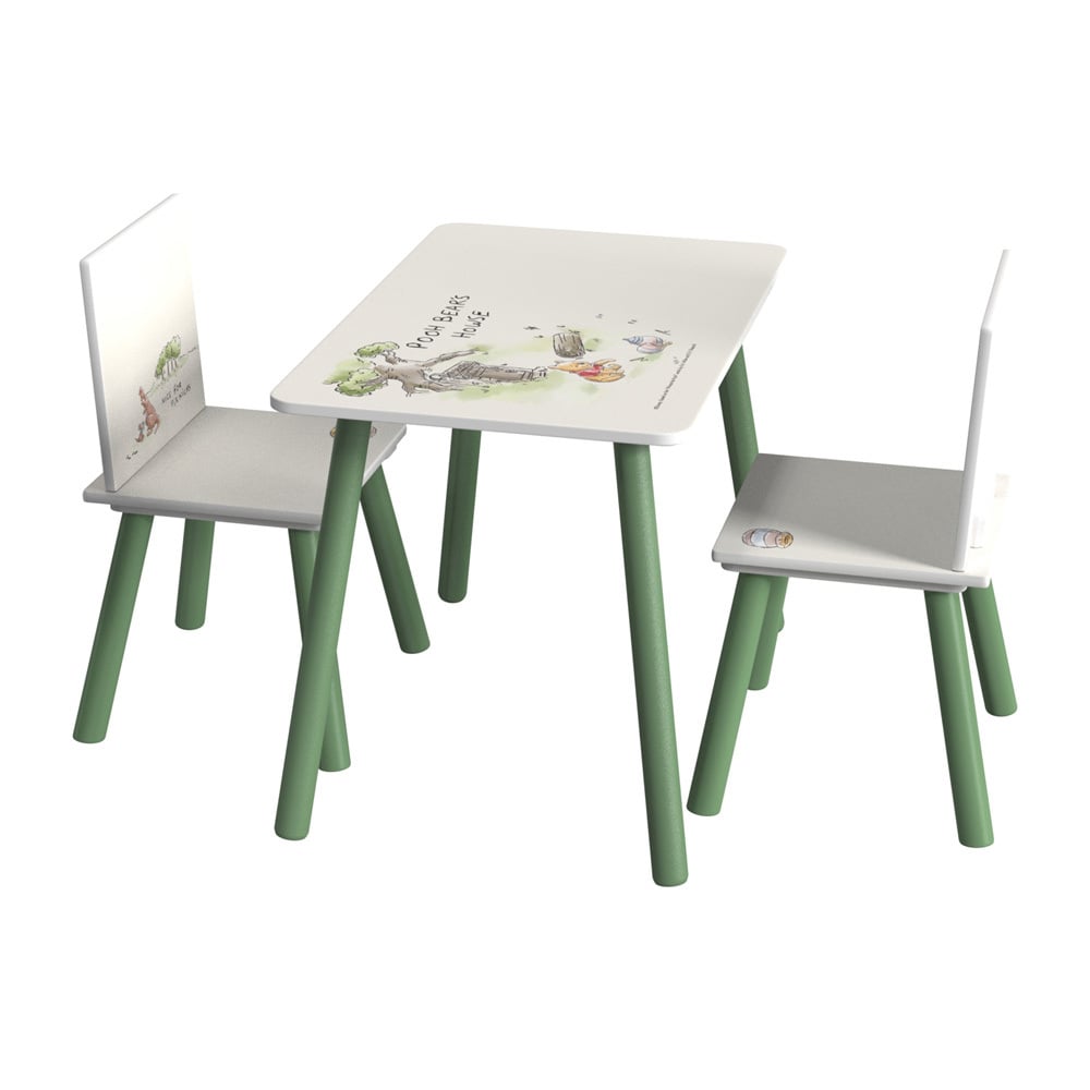 Disney Home Kids' Winnie The Pooh Table & Stool Set