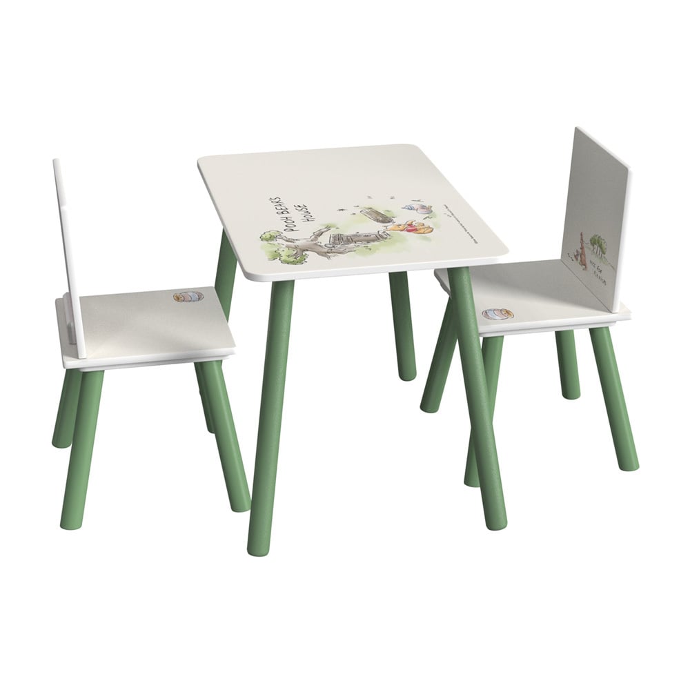Disney Home Kids' Winnie The Pooh Table & Stool Set