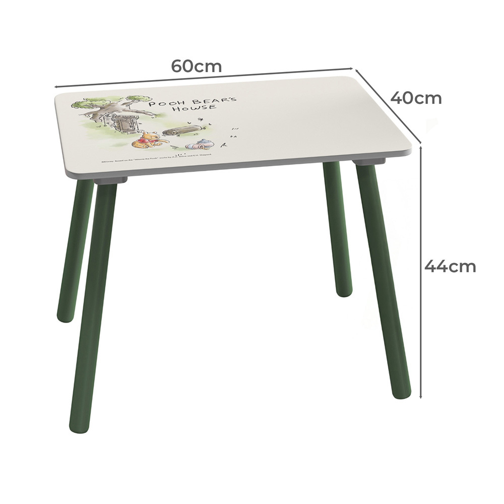 Disney Home Kids' Winnie The Pooh Table & Stool Set