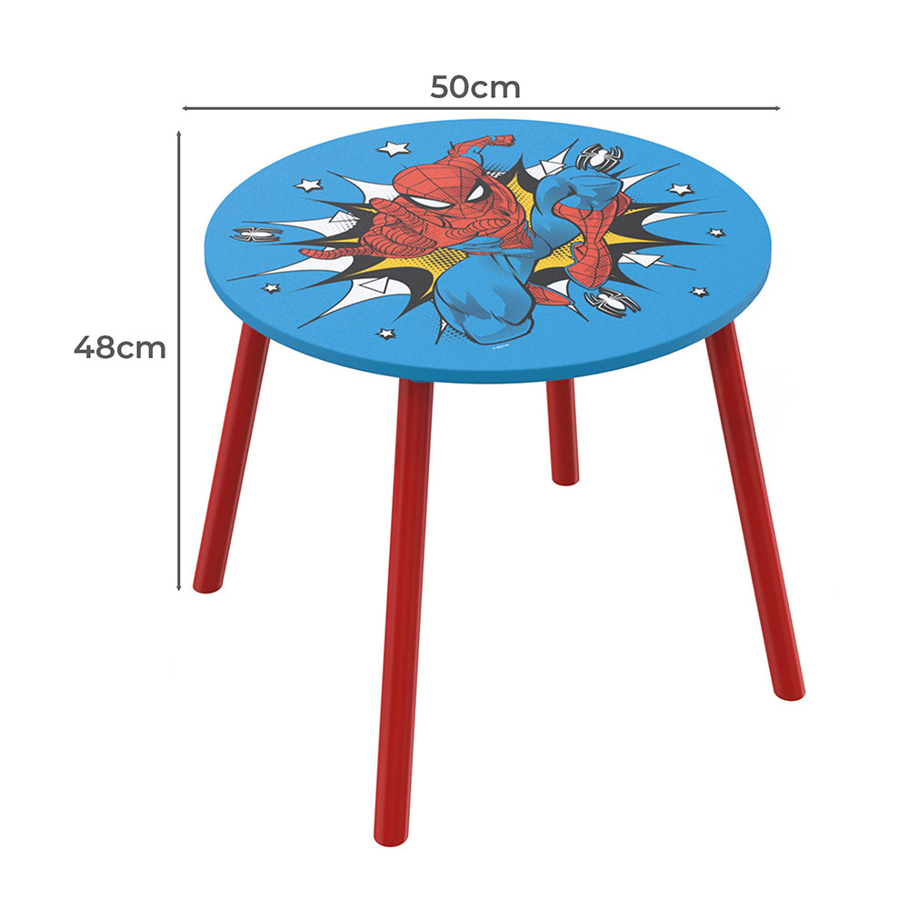 Disney Home Kids' Marvel Spider-Man Table & Stool Set