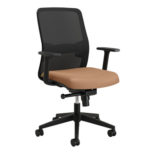 Graphite Faux Leather Task Chair