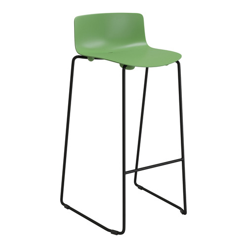 75cm Unica I Upholstered Sled Bar Stool