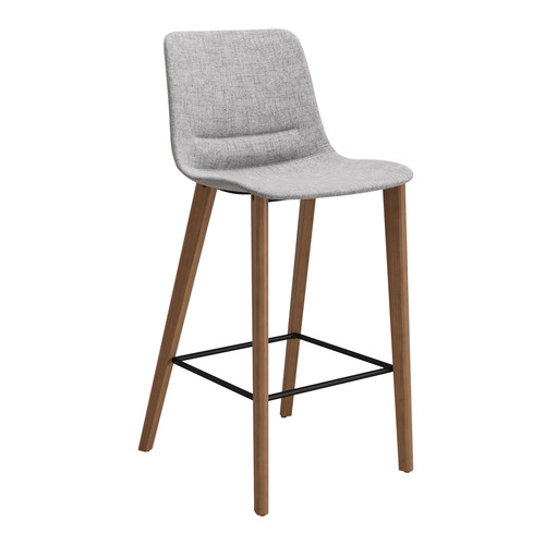 75cm Unica Upholstered Bar Stool