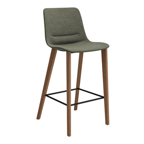 75cm Unica Upholstered Bar Stool