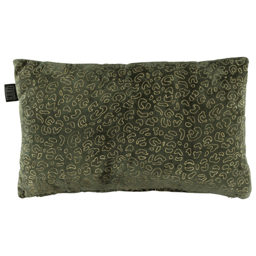 Green Spartan Cotton Velvet Cushion