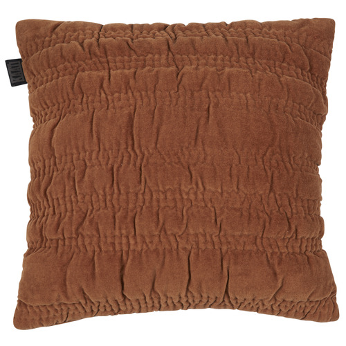 Terracotta Quilta Cotton Velvet Cushion