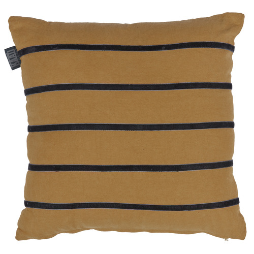 Yellow Stripe Myron Cushion