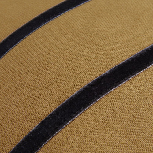 Yellow Stripe Myron Cushion