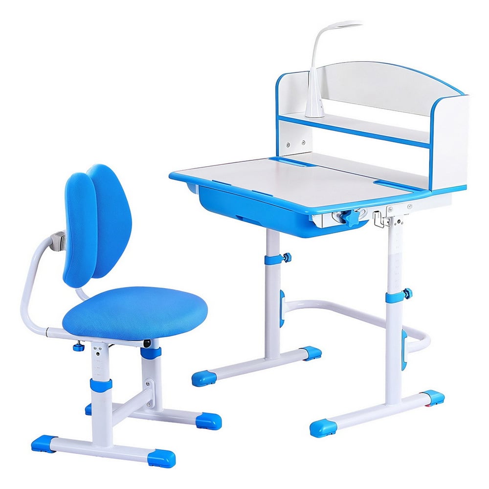 Keezi Kids' Ergonomic Study Desk & Chair Set