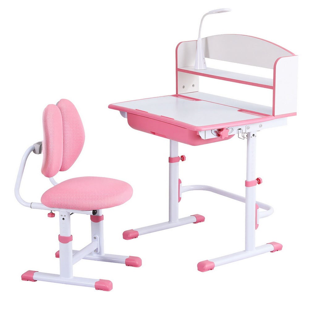 Keezi Kids' Ergonomic Study Desk & Chair Set