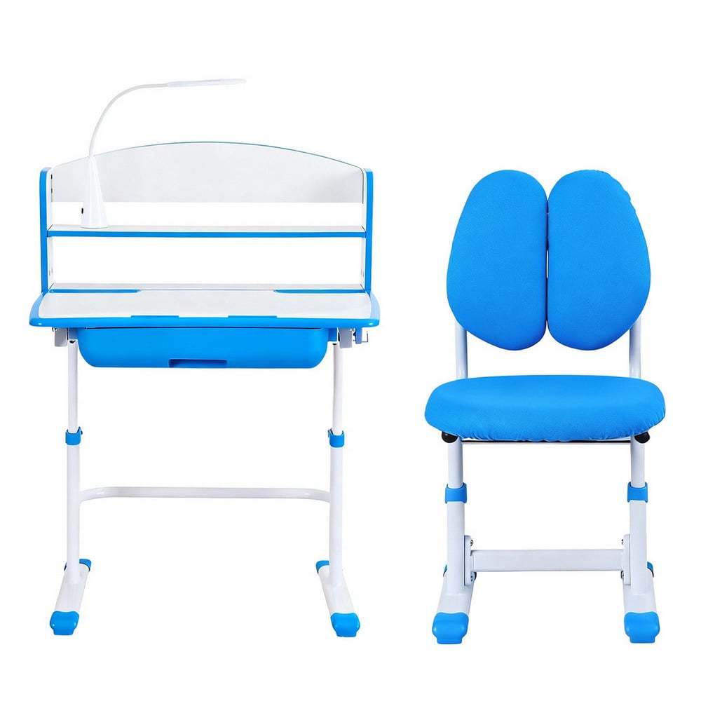 Keezi Kids' Ergonomic Study Desk & Chair Set