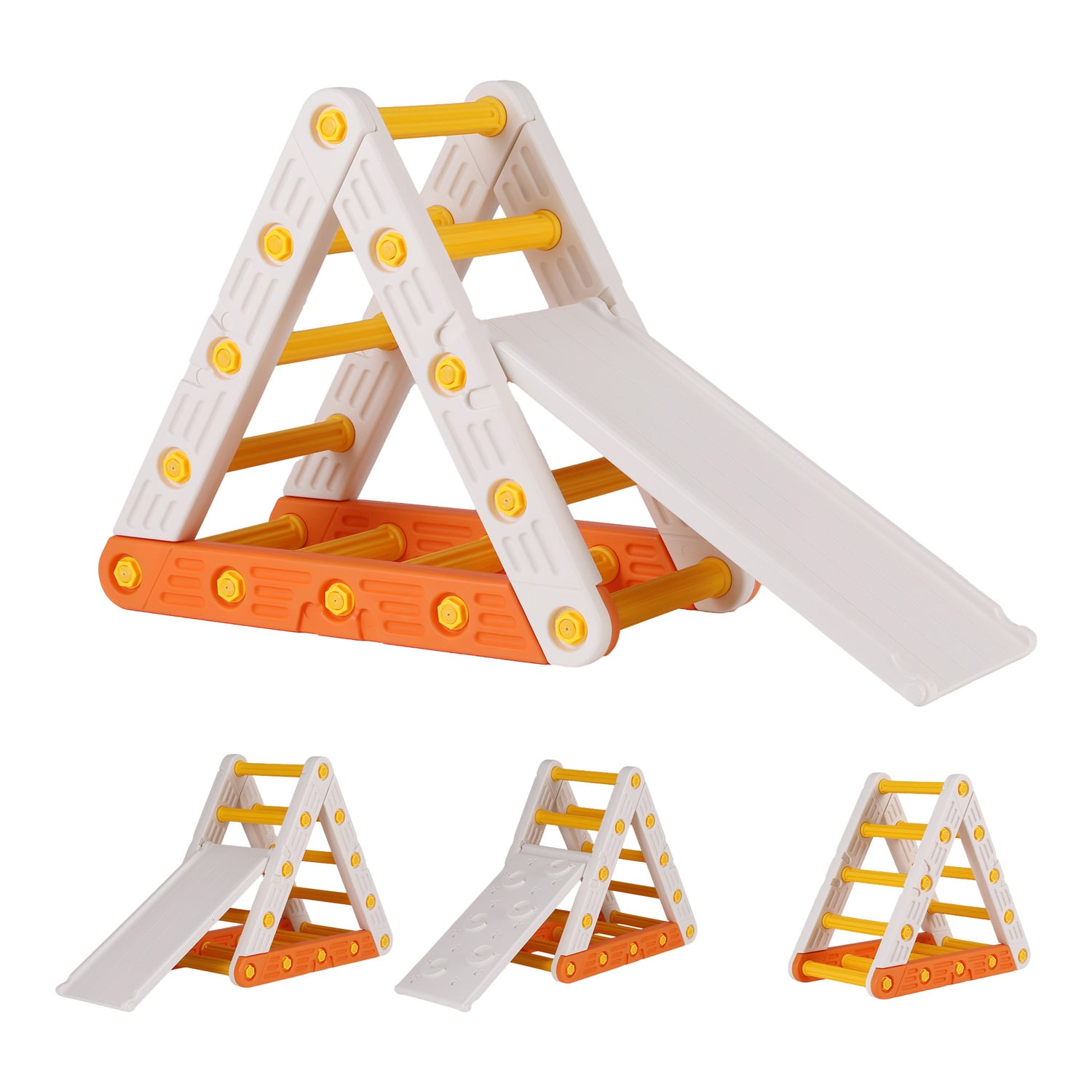 Keezi Pikler Triangle Climbing Set