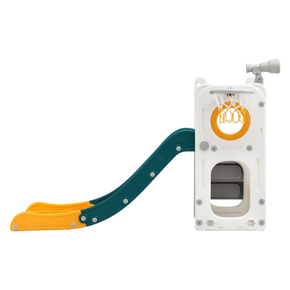Keezi Kids' Slide & Basketball Hoop Centre