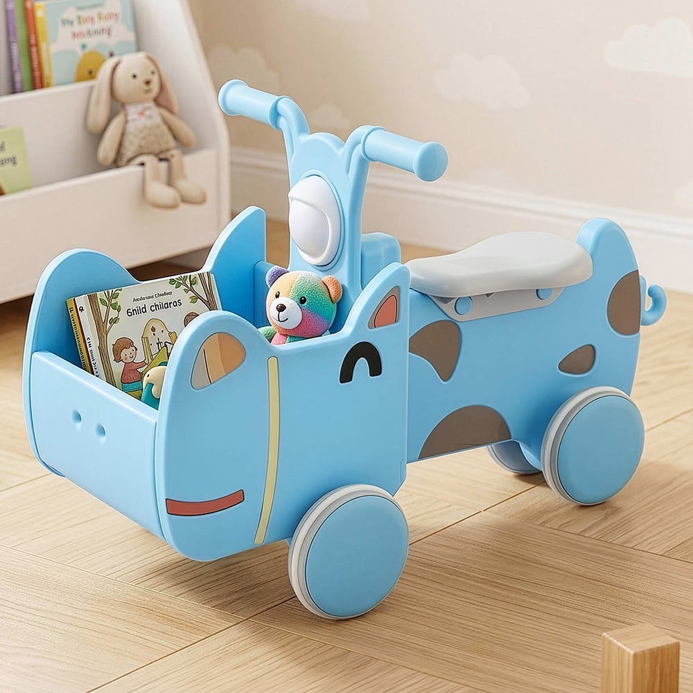 Keezi Ride-On Push Car with Storage
