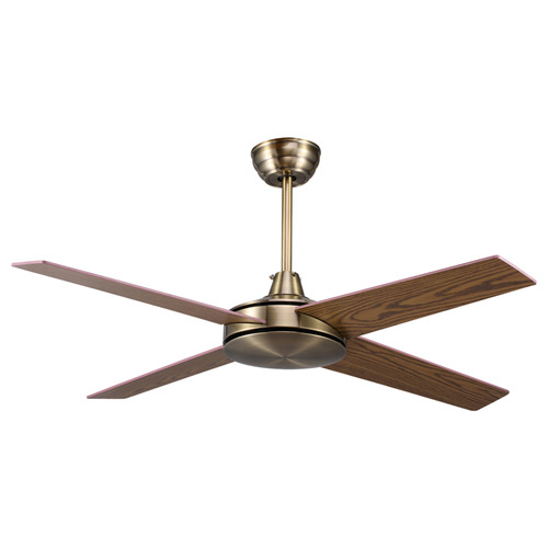 Xanthe 132cm Brown AC Ceiling Fan with Remote Control Temple & ster