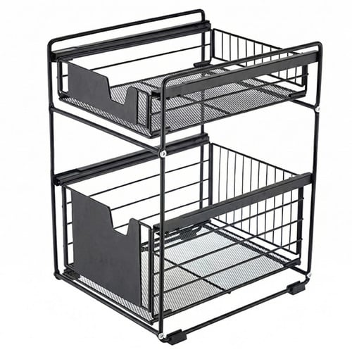 Jonah 2 Tier Carbon Steel Spice Rack