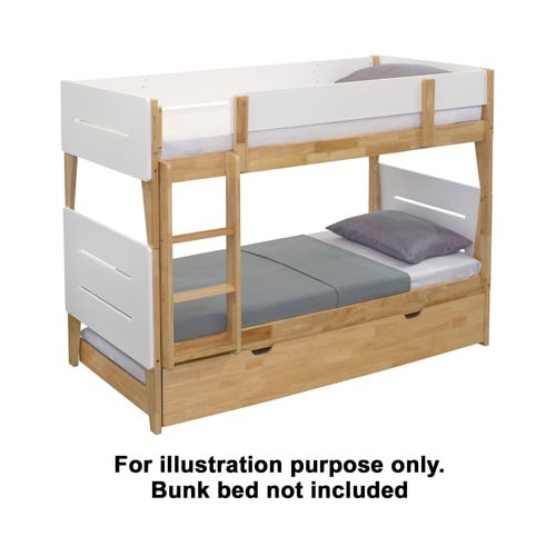 Natural Galaxy Single Trundle Bed