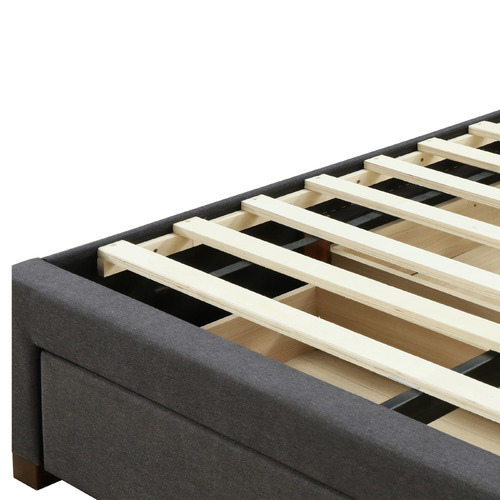 Astro Queen Bed Frame with 3 Drawers