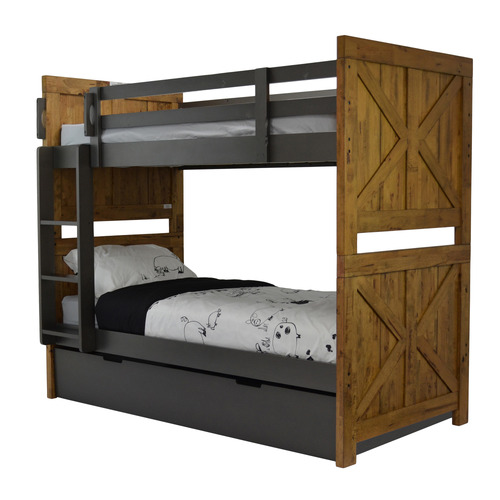 Smith 2-in-1 Wooden Trundle Bed