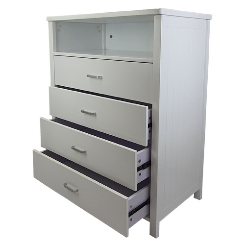 White Codie Chest of Drawers