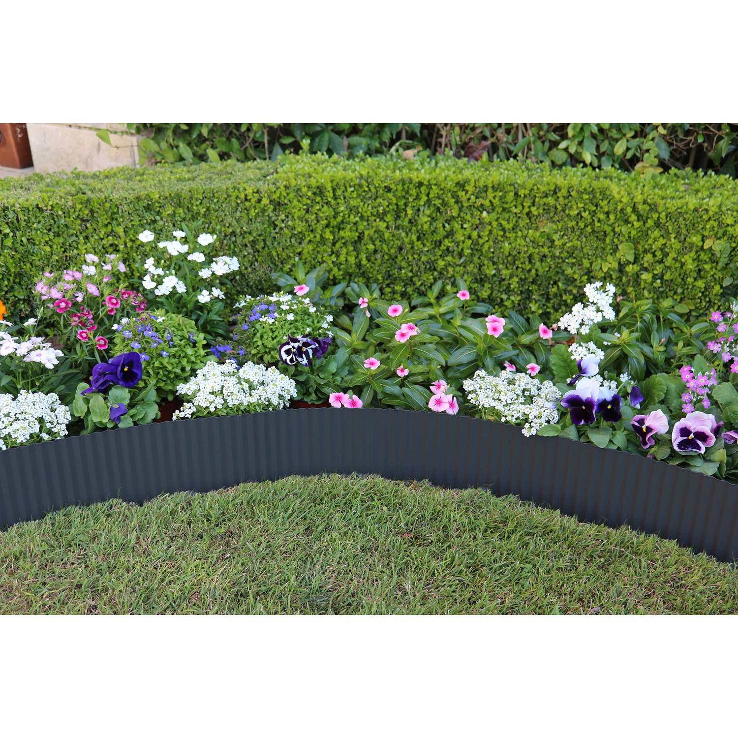 Alder Galvanised Steel Garden Edging Border