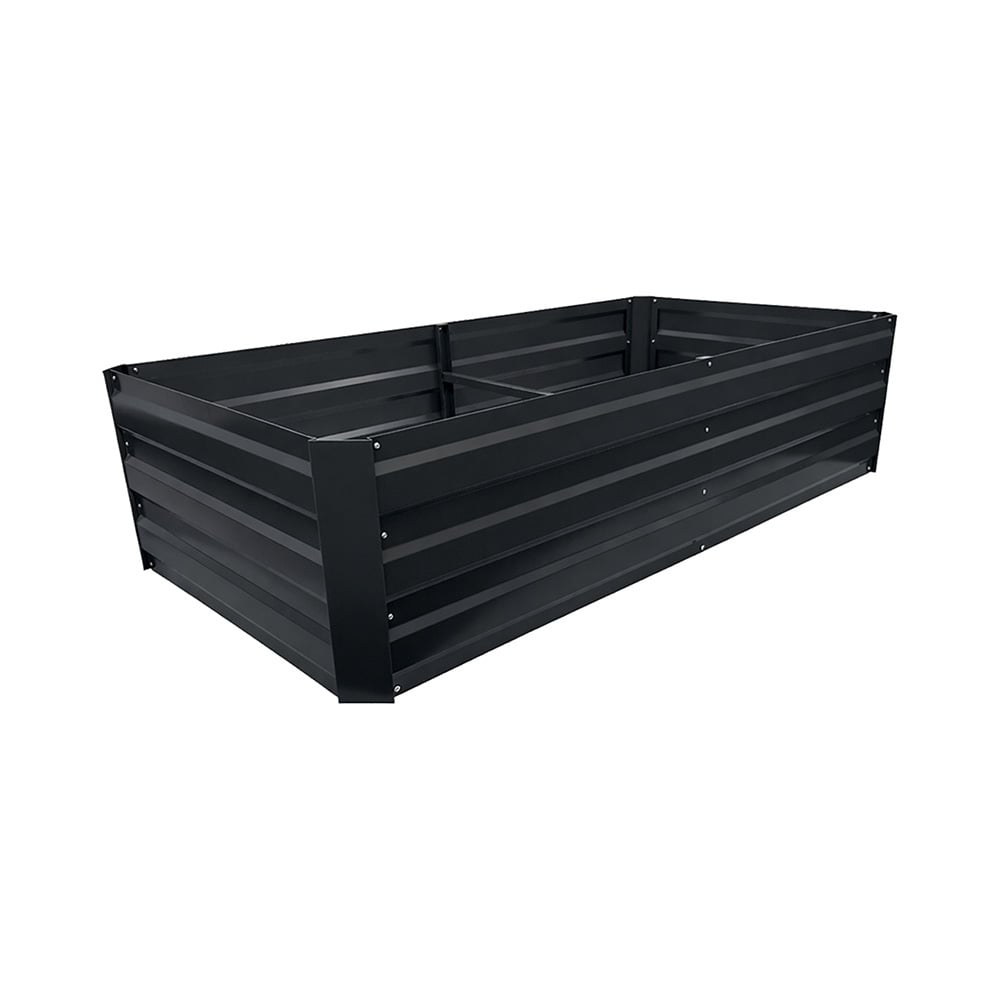 Roza Galvanised Steel Garden Bed