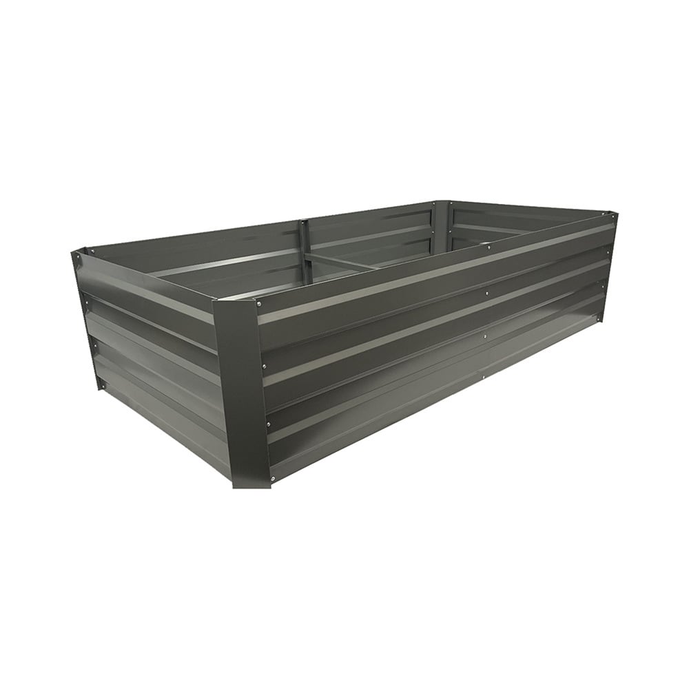 Roza Galvanised Steel Garden Bed