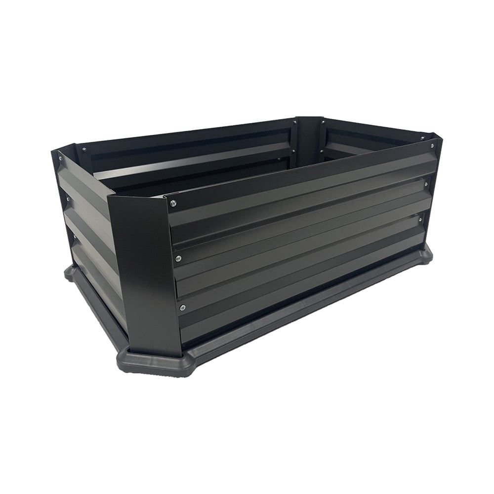 Jannat Galvanised Steel Garden Bed with Base