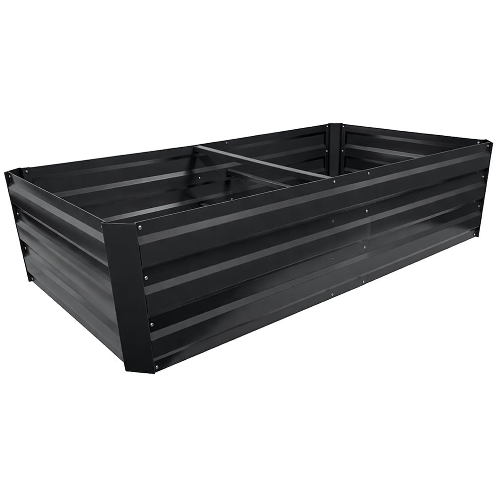 180cm Aster Galvanised Steel Garden Bed