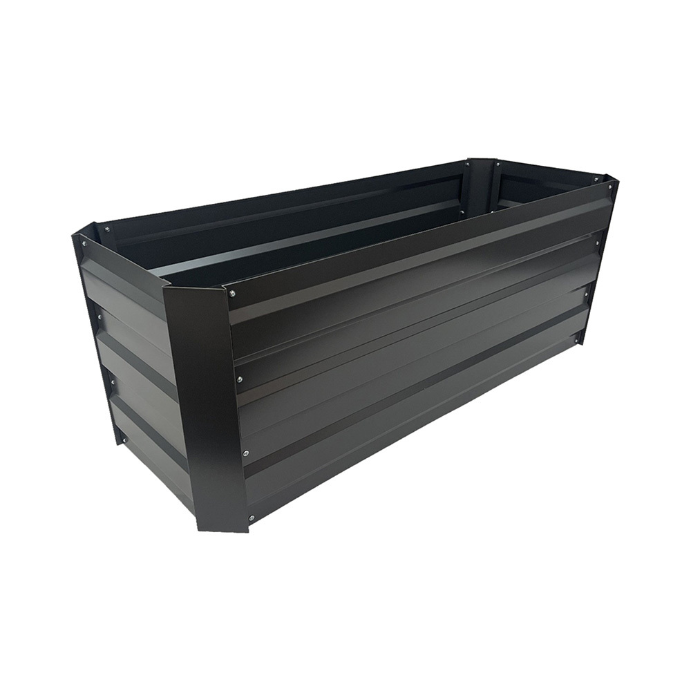 Layton Galvanised Steel Garden Bed