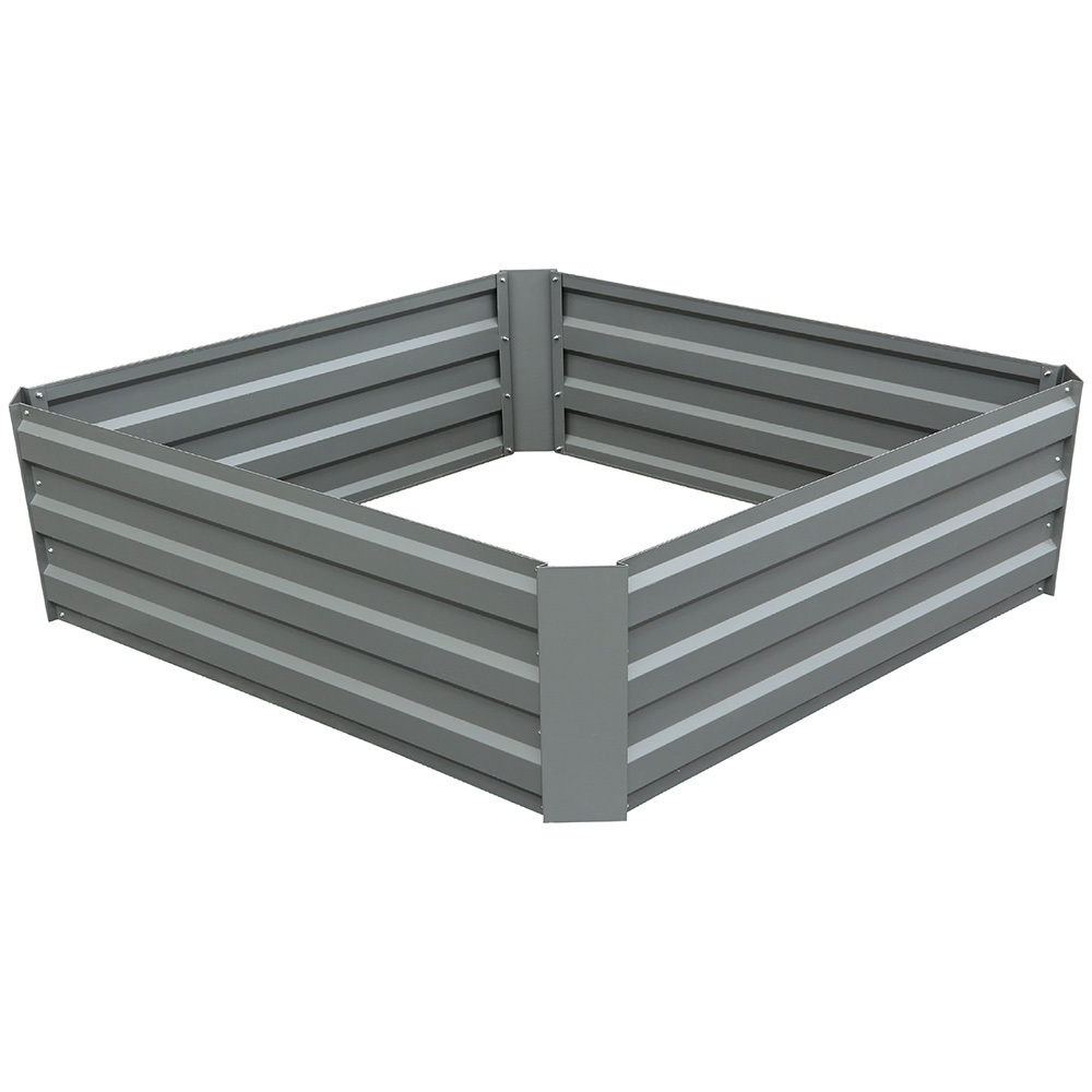 Carme Galvanised Steel Garden Bed