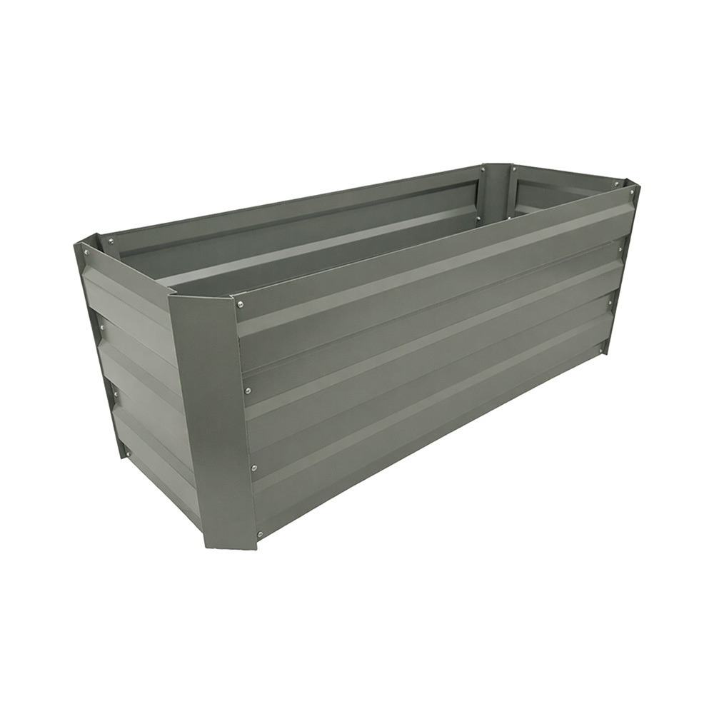 Layton Galvanised Steel Garden Bed
