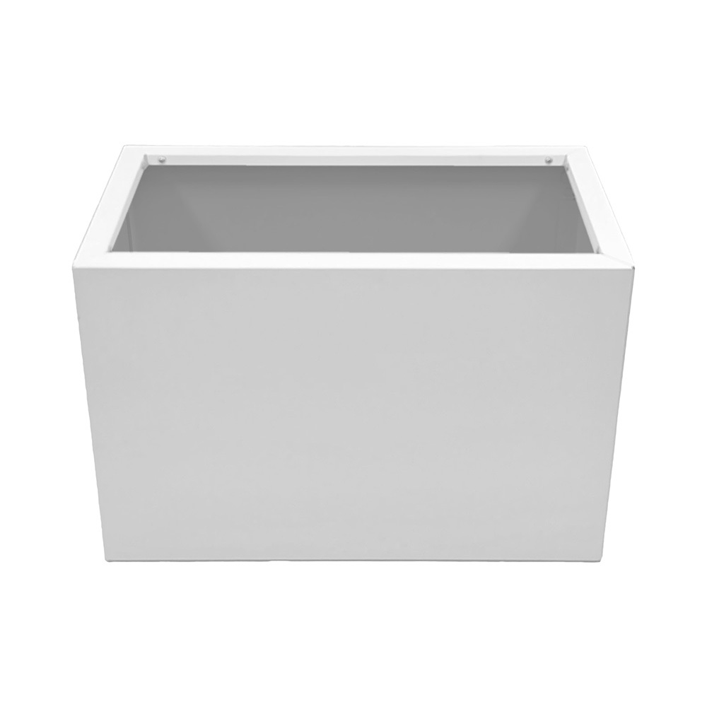 Willow Rectangular Galvanised Steel Box Planter