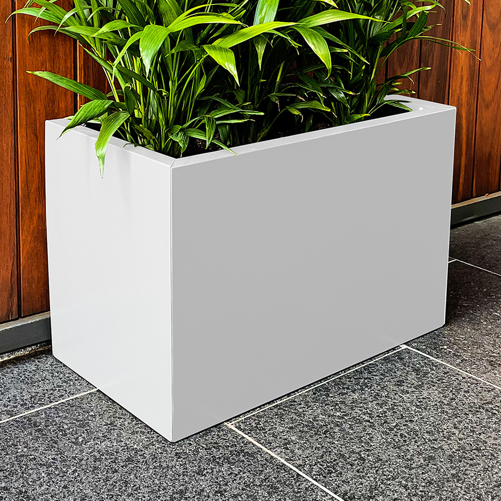 Oren Galvanised Steel Planter Box
