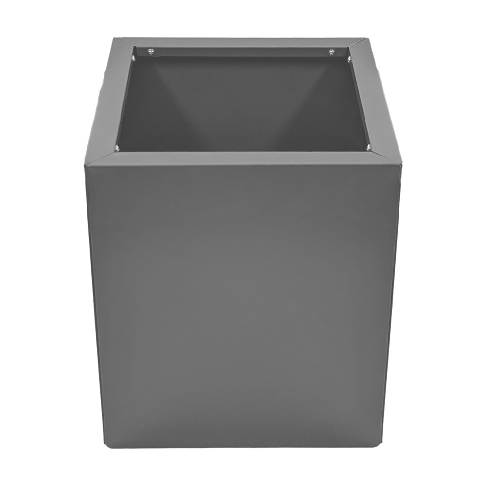 Willow Square Galvanised Steel Box Planter