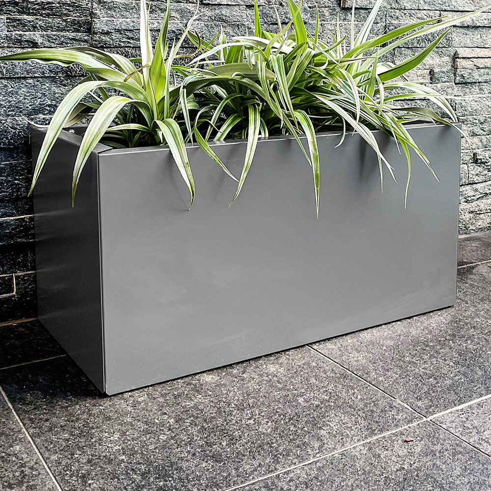 Oren Galvanised Steel Planter Box