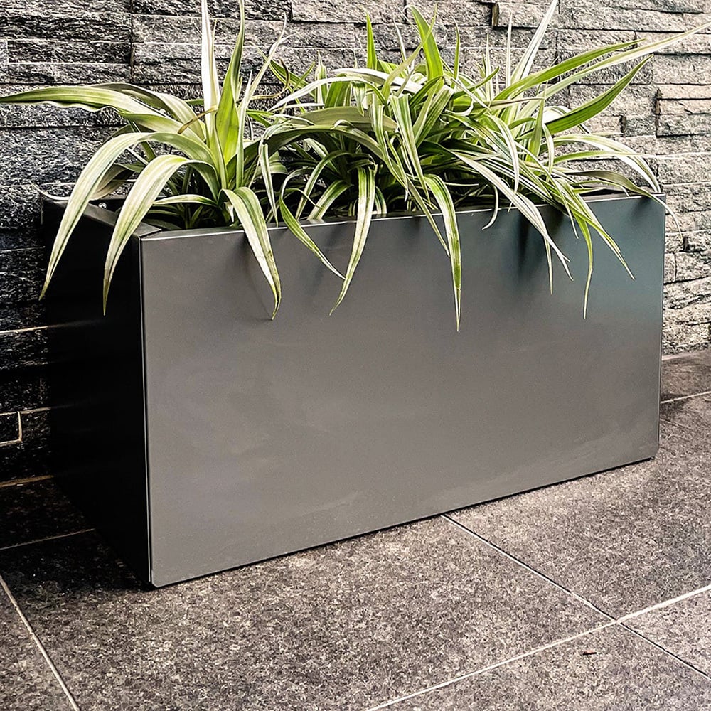 Oren Galvanised Steel Planter Box