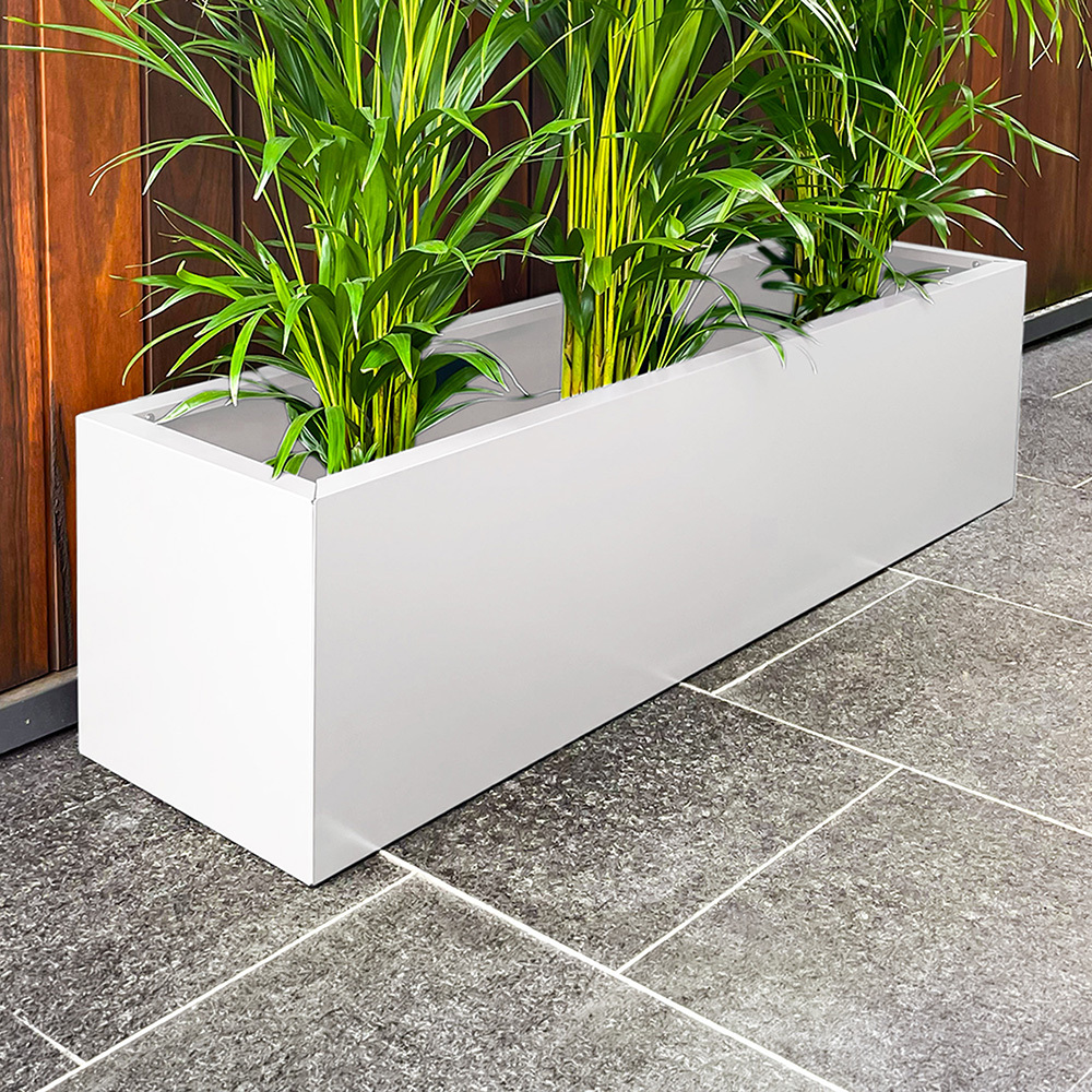 Oren Galvanised Steel Planter Box