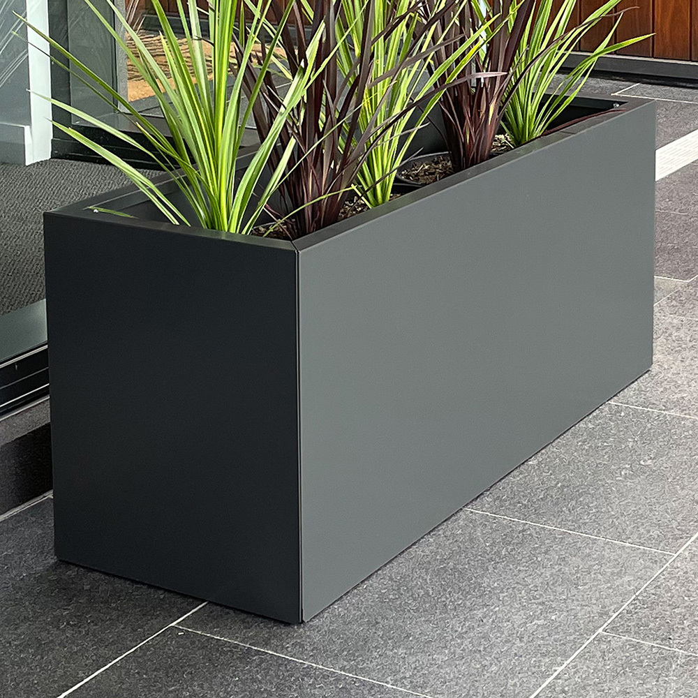 Oren Galvanised Steel Planter Box