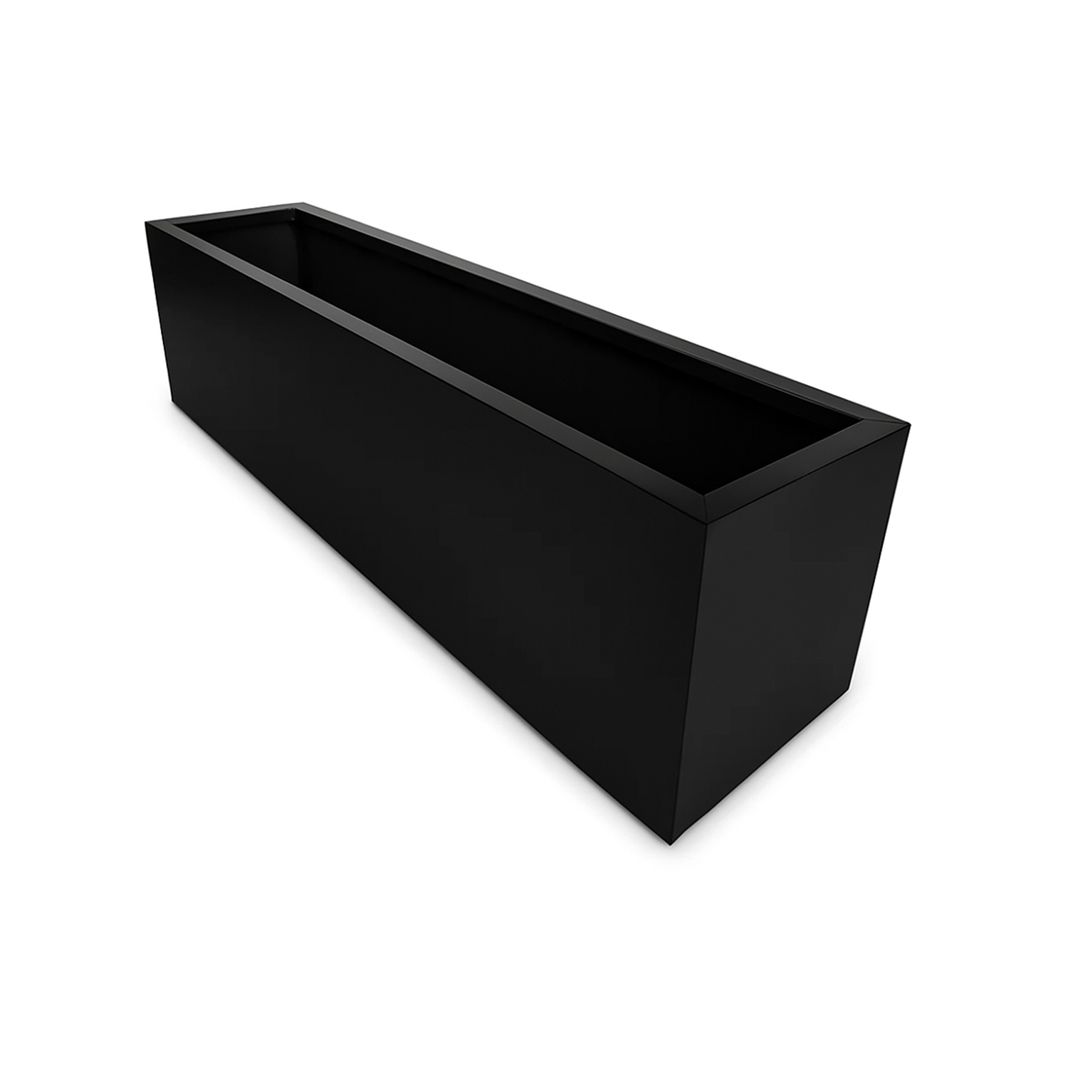 30cm Willow Galvanised Steel Box Planter