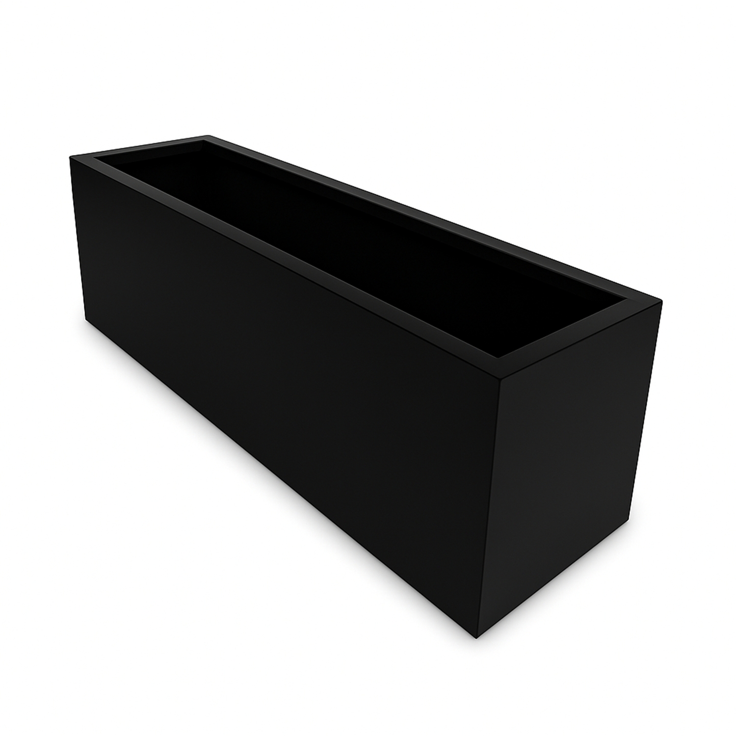 30cm Willow Galvanised Steel Box Planter