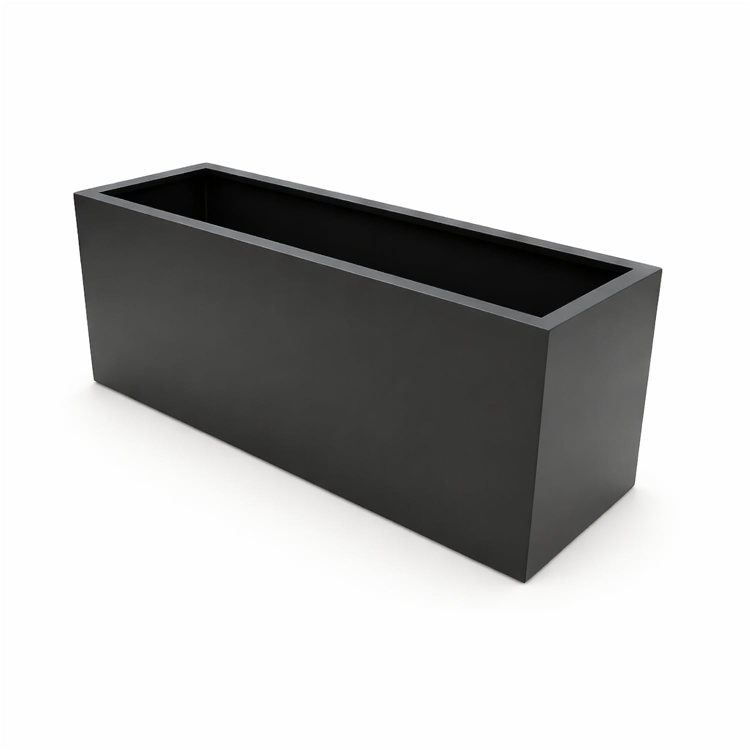 Willow Rectangular Galvanised Steel Box Planter