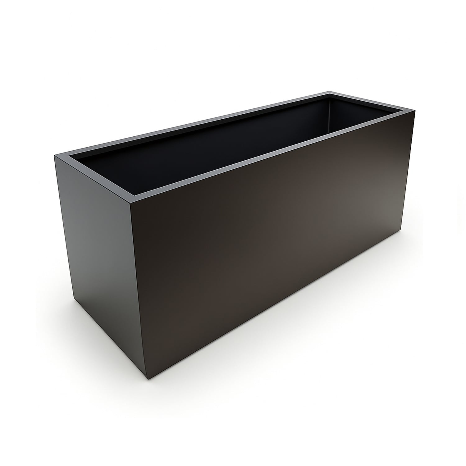 Willow Rectangular Galvanised Steel Box Planter