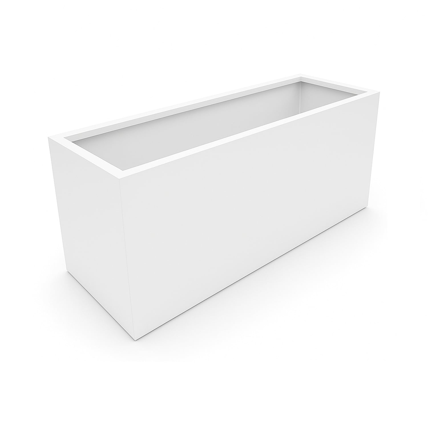 Willow Rectangular Galvanised Steel Box Planter