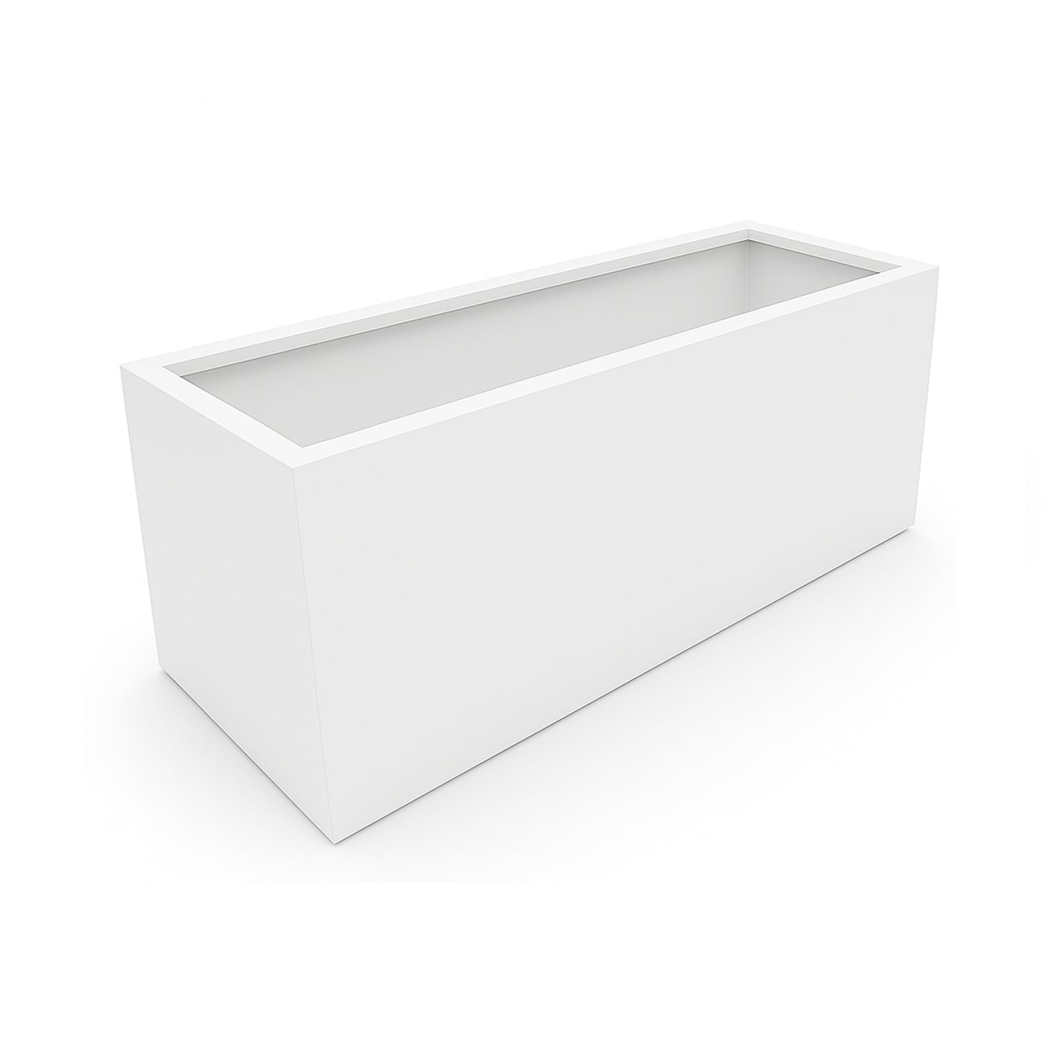 Willow Rectangular Galvanised Steel Box Planter