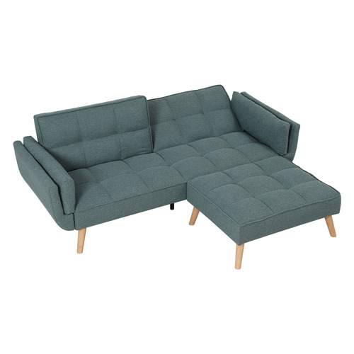 Zlirio 3 Seater Sofa Bed with Ottoman Set