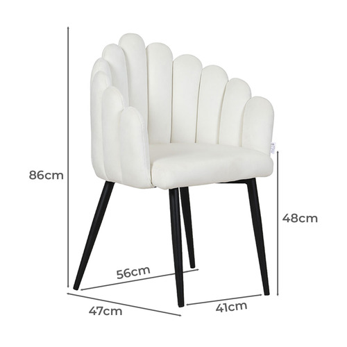 Huxley Dutch Velvet Dining Chairs