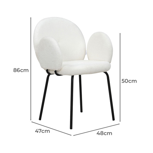 Stetson Sherpa Dining Chairs